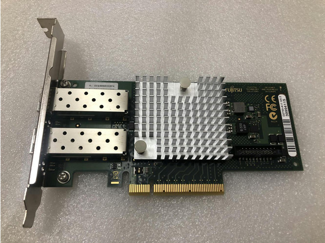 adapter card for Fujitsu Primergy S26361-D2755-A11-1-R791 Eth Ctrl 2x10Gbit PCIe x8 D2755-A11