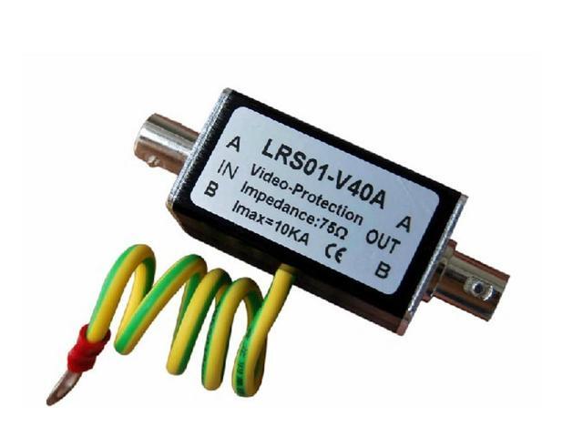 BNC COAX Coaxial Cable CCTV Monitoring Security Camera Monitor Surge Protector Thunder Lightning Arrester Protection Device