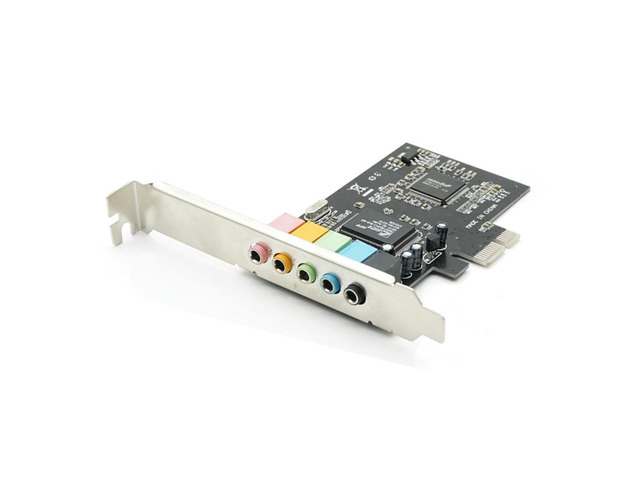 PCI Express PCI-E 5.1ch 6channels CMI8738 Audio Sound Card D5257A Fshow windows7/8