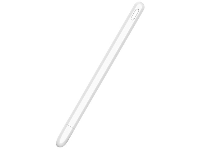 Tablet Press Stylus Pen Protective Cover for Pencil 2 Cases Portable Soft Silicone Pencil Case Accessory White