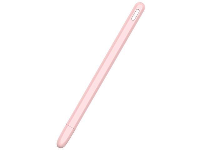 Tablet Press Stylus Pen Protective Cover for Pencil 2 Cases Portable Soft Silicone Pencil Case Accessory Pink