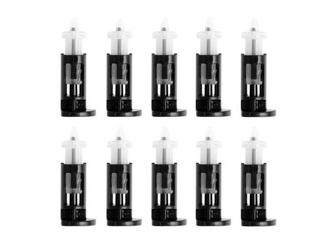 10Pcs Plastic Mounting Clip for 4 Way CPU Coolers 1155 775 CPU Heatsink Mount Pin Push Screw Cooler Fan Fastener