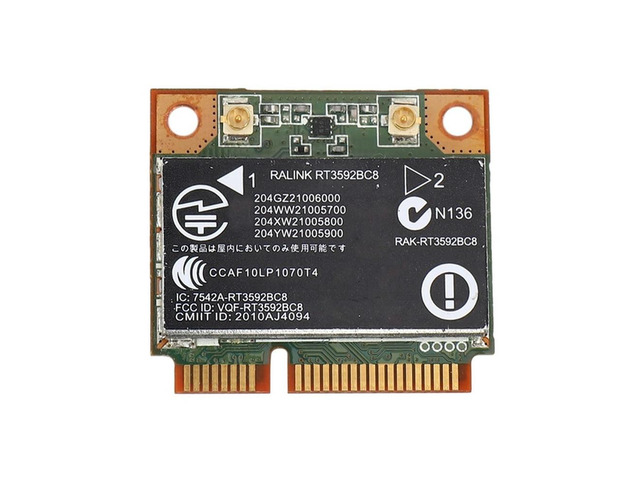 RT3592BC8 Dual Band 300M & Bluetooth 3.0 Wireless Card For 4530S 4330S 4430S 4230S SPS: 630813-001