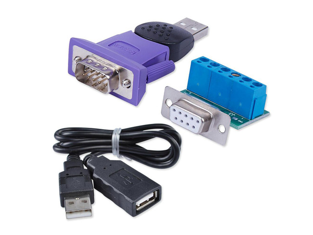 Z-TEK USB2.0 to RS422/485 USB to 485/422 converter adapter FT232 Chipset Separable Adapter 15KV ESD Protection win10 Industry