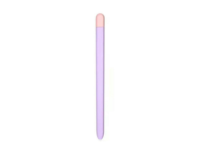 For Galaxy Tab S7/S7Plus Pencil Case Protective Silicone Tablet Pen Stylus Touch Pen Sleeve,Purple