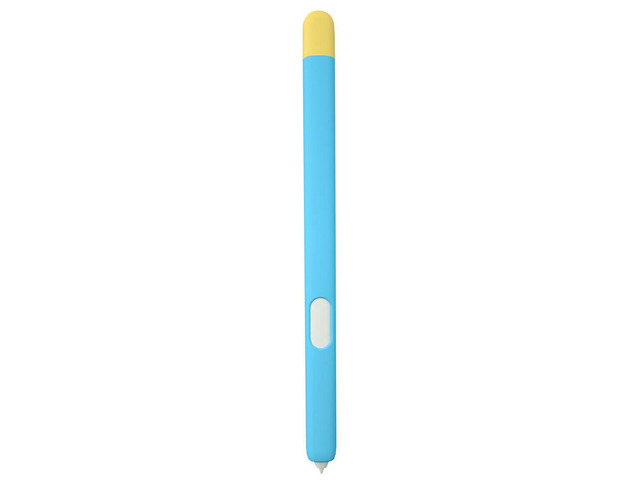 For Galaxy Tad S6 Lite Pen Sleeve Tablet Pen Stylus Touch Pen Silicone Case Protective Sleeve Blue