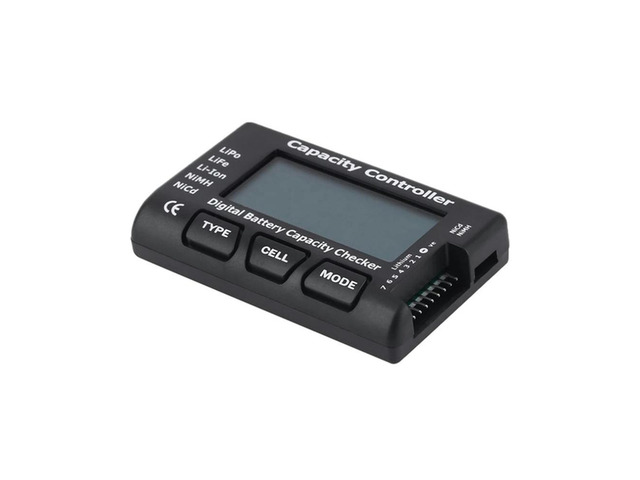 Plastic Digital Capacity Checker With Balance Function For Life Li-Ion Nimh Nicd