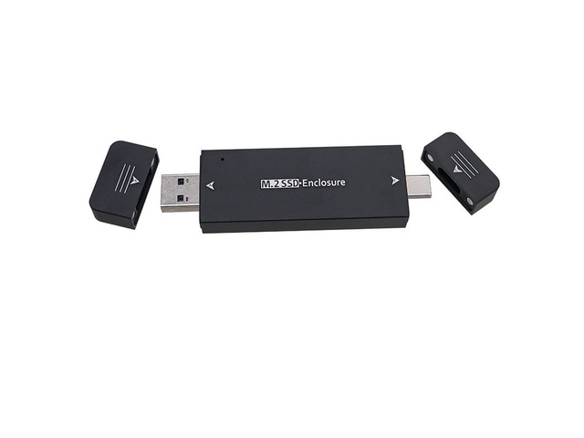 Dual Protocol USB3.1 Type C M.2 SATA NVME Enclosure SSD Adapter USB NVME Case SSD M2 NVME External Case M2 SATA SSD Box RTL9210B