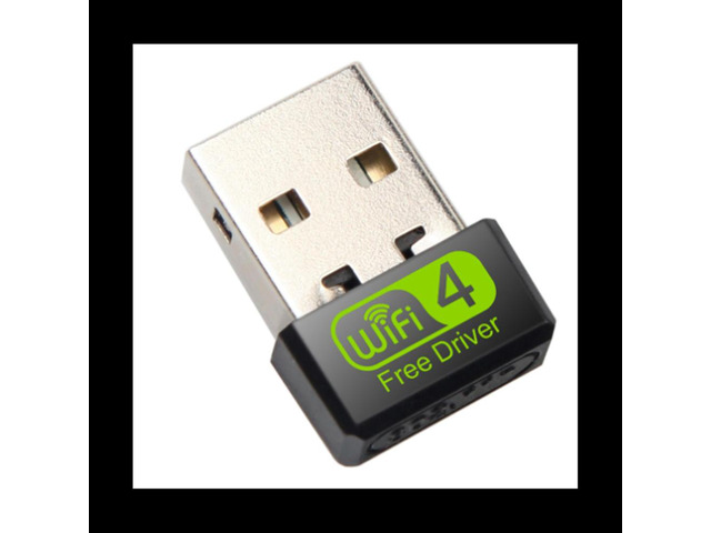 150Mbps USB 2.4G Receiver Plug and Play Drive Free Adapter for Laptop Desktop Computer
