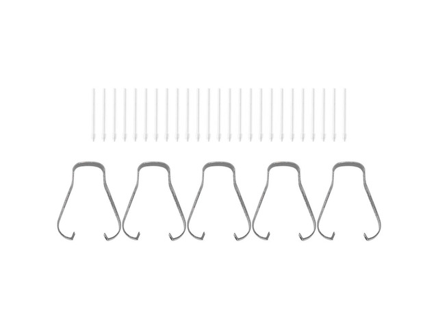For Stylus Nib S6 Nib S7 Refill N10 Replaceable S22 Nib N20 Refill 1 Set 25 White Pen Heads+5 Clips