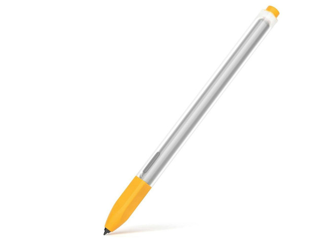 For Galaxy Tab S7/S8 Stylus Pen Cover Tablet Stylus Pen Sleeve Non-Slip Anti-Fall Protective Case Yellow