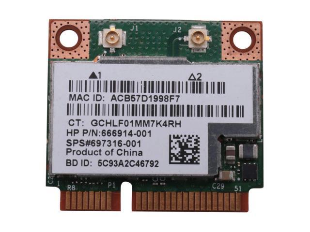 Dual Band BCM943228HMB 802.11A/B/G/N 300Mbps Wireless Card Bluetooth 4.0 Half MINI Pci-E Notebook Wlan 2.4Ghz 5Ghz