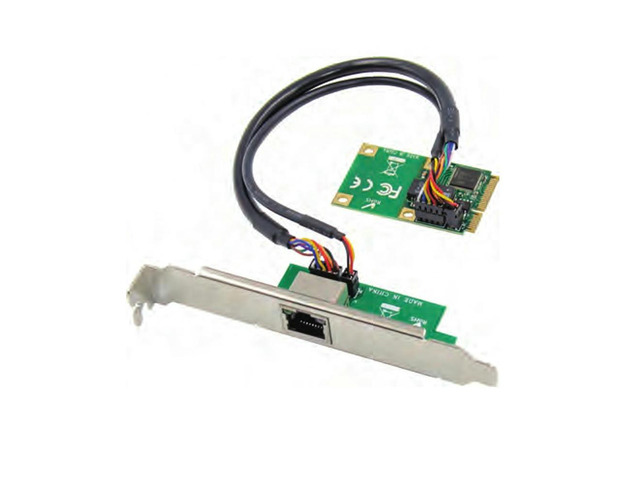 mini PCIe To Single Port RJ45 Gigabit Ethernet NIC Network Card 10/100/1000Mbps JL82574L Chipset Mini PCI-E