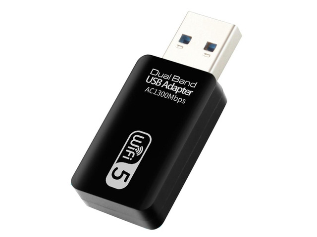 USB Adapter 5Ghz USB Adapter Ac1300mbps Adapter Dual Band USB 3.0 Ethernet 2.4G 5G Antenna