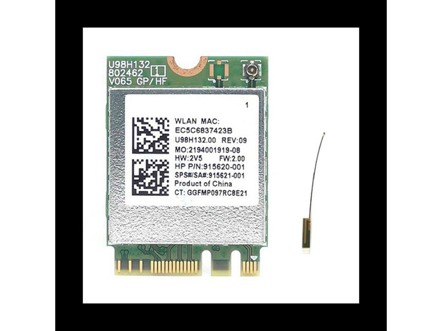 RTL8821CE 802.11AC 1X1 Wi-Fi+BT 4.2 Combo Adapter Card SPS 915621-001 Wireless Netowrk Card for ProBook 450 G5 Series