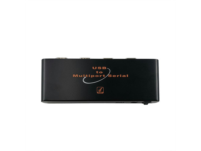 USB 2.0 To 4 Ports RS232 DB9 9pin COM Port Converter Serial Multiplier Adapter Controller RS-232 Hub Plug usb2.0