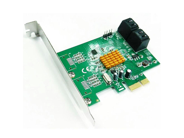 4 Ports SATA3.0 6Gbps to PCI-Express Expansion Card 88SE9215 Chipset for Marvell