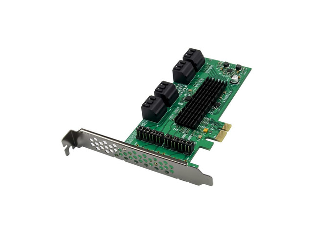 8 Port SATA 3 PCI Express Expansion Card PCI-E SATA Controller PCIE 1X to SATA3.0 6Gb Adapter Add On Cards Marvell 9215 chip