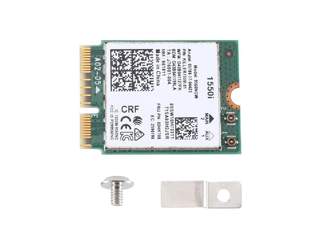 1550I Card Dual Band 1730Mbps Wireless 9560NGW NGFF Key E Adapter 9560AC 802.11Ac BT 5.0 Laptop for Windows 10