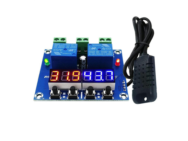 XH-M452 Temperature and Humidity Control Module Digital Display Dual Output, Automatic Constant Temperature and Humidity