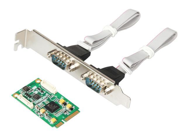 MINI PCI-E to 2 port RS422/485 industrial serial port card MINI PCIE TO 422 IO-mPCE352A-2S