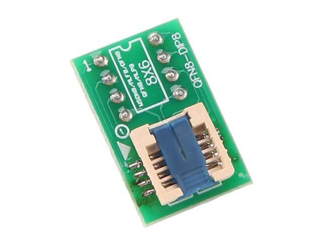 QFN8 /WSON8/MLF8/MLP8/DFN8 TO DIP8 Universal Socket/Adapter for 8X6MM Chips