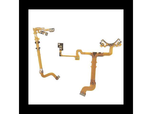 2PCS Lens Focus Anti-Shake Flex Cable for Canon EF-M 15-45Mm 15-45 Mm F/3.5-6.3 IS STM Repair Part (Combination)