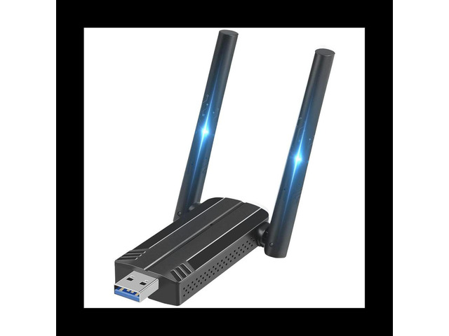 AX1800M USB Adapter for PC, USB 3.0 Dongle, 2.4G/5G Dual Band Wireless Adapter for Desktop PC