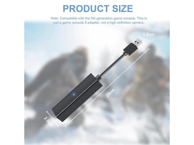 For PS5 VR Adapter Cable Mini Camera Adapter Connector for PlayStation 5 PS5 PS4 VR Adapter Connector Accessories
