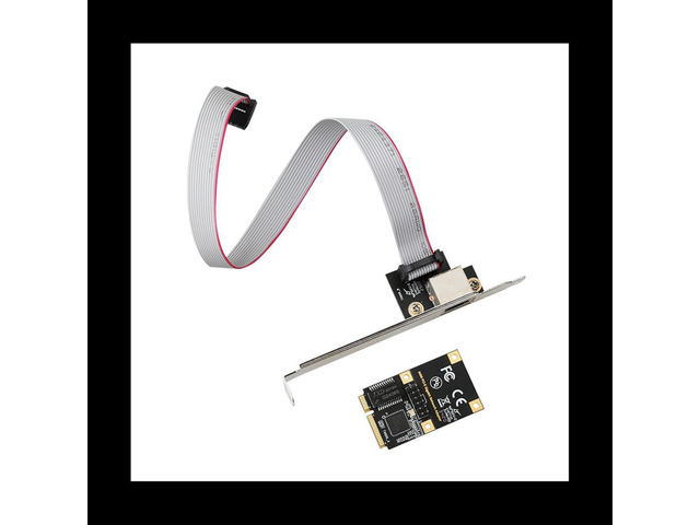 RJ45 LAN Gigabit Ethernet Mini PCI Express PCI E Network Adapter MINI PCIE Gigabit Network Card for I210 1000M