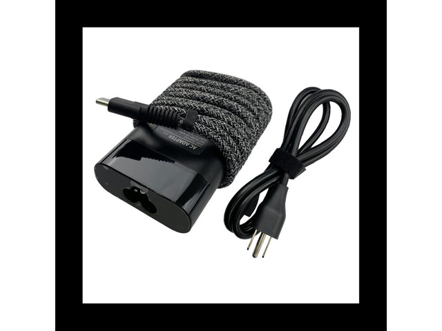 65W Universal USB C Type C Laptop Power Adapter Laptop Charger Type C AC Adapter for L45962-001 L04650-850 US Plug