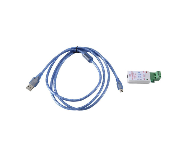 USB To CAN Converter Adapter Serial Port TO CAN /RS232 232 TO CAN with TVS Surge Protection Support XP/WIN7/WIN8
