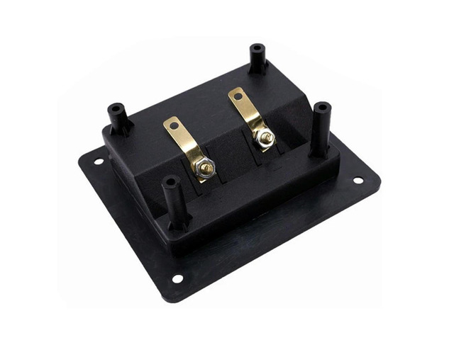 2 Positions Junction Box Screw Clip Speaker Box Terminal Board Plate 2 Positions Junction Box Screw Clip Speaker Box Terminal Board Plate