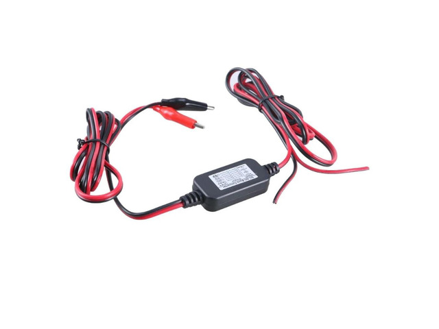 2 Meter Long 12V~30V to 9V 1A Clip Power Cable Cord for Microphones Routers Toy 2 Meter Long 12V~30V to 9V 1A Clip Power Cable Cord for...