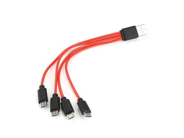 Multi Charging Cable 4 in 1 Multiple Micro USB Charging Cord Adapter Micro USB Multi Charging Cable 4 in 1 Multiple Micro USB Charging Cord...
