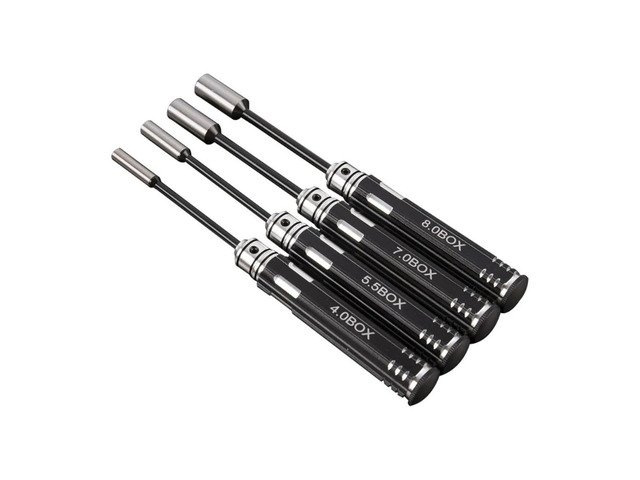 Precise 4Piece Sockets Set CarbonStrlsures Secure Fastening for Various Job Precise 4Piece Sockets Set CarbonStrlsures Secure Fastening for...