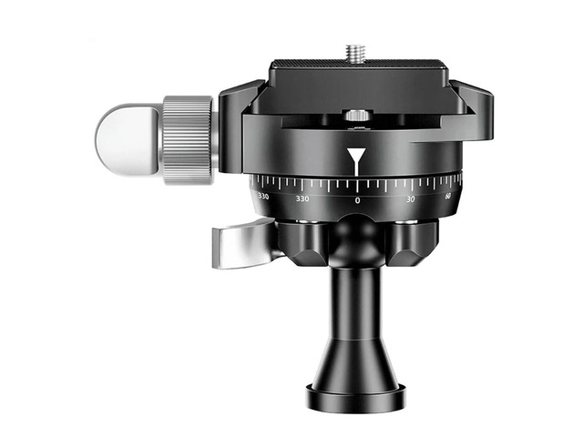 ruth's sister KA18 Photography Ball Head Built-in Leveling Base with Arca Quick Release Plate