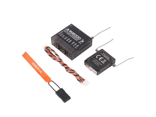 ruth's sister 1 Set Receiver Advanced 2.4GHz Receiver AR8000 8-Channel Improve Model Aircrafts and Vehicle Control
