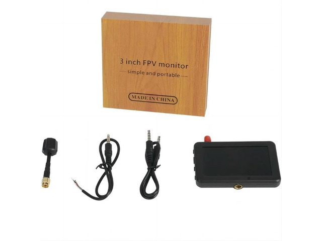 ruth's sister 5.8G 40CH LCD Handheld Screen 3' Build-in 3.7V 800mAh for Multicopters