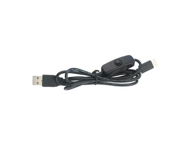 Ruth's sister Power Adapter Cable 5V 3A Usb To Type-C Power Supply Cord With On Off Button For Raspberry Pi 4 Model B