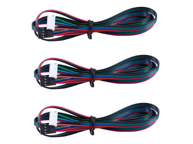 Ruth's sister 3X Extended NEMA 17 Stepper Motor Cable 1M Long 4 6 Pin 3D Printer Dupont