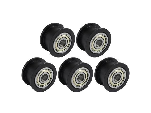 Ruth's sister 2X Smooth Idler Pulley Wheel Kit V-Slot - Reprap Cnc 3D Printer With Bearing