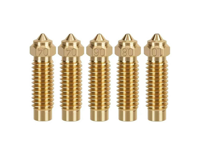 Ruth's sister 5Pcs Hotend Extruder Accessories For Volcano Nozzles For Elegoo Neptune 4 Max/Plus