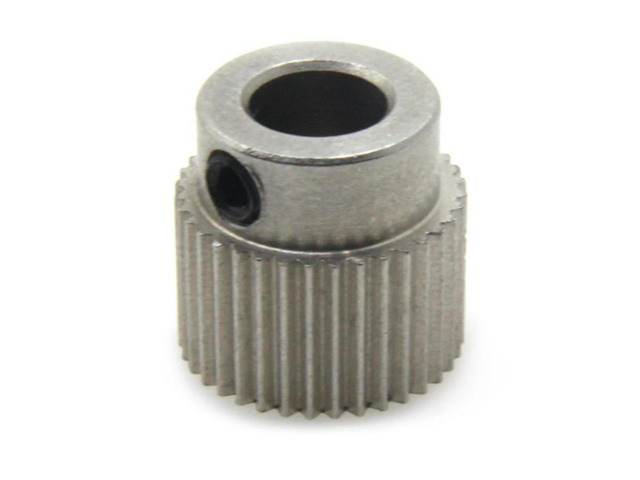 Ruth's sister 3D Printer Accessories, 36-Tooth Feeding Gear, Feeding Wire Wheel, Stainless Steel Extrusion Wheel Gear