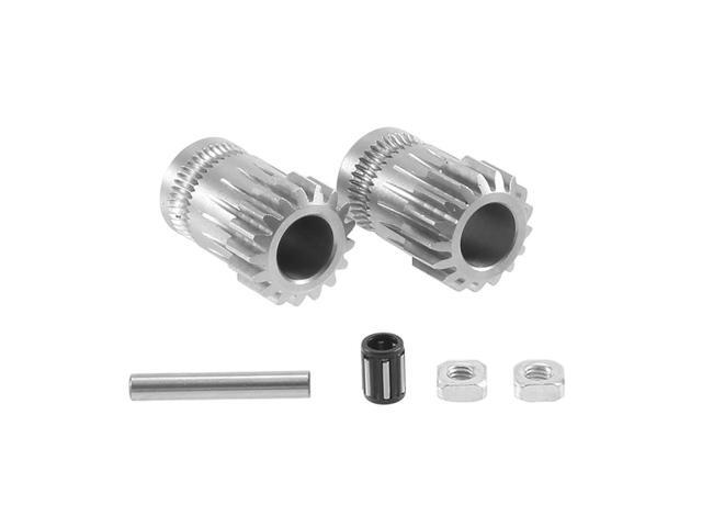 Ruth's sister 3D Printer MK3 Drive Gear Extruder Dual Gears Kit Drive Gears Extrusion Wheel For Upgrade Prusa I3 MK2 MK2S 3D Printer