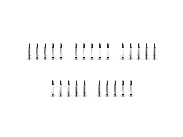 Ruth's sister 25PCS Universal Stylus Pen Transparent Disc Capacitive Screen Touch Pen Replacement Tip Drawing Writing Nib Pencil Head