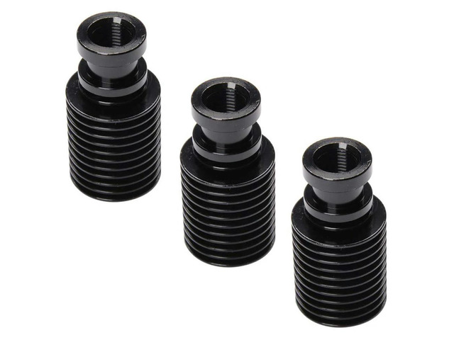 Ruth's sister 3Pcs V6 Heat Sink For E3D V6 Remote All-Metal Long Distance Heatsink Pipe 1.75Mm/3Mm Feeding For 3D Printer Remote