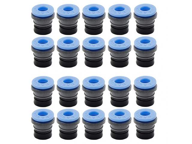 Ruth's sister 20Pcs Embedded Collet Clips Bowden Extruder Connector PTFE Tube Hotend Pneumatic Connector Valve Head For VORON 2.4