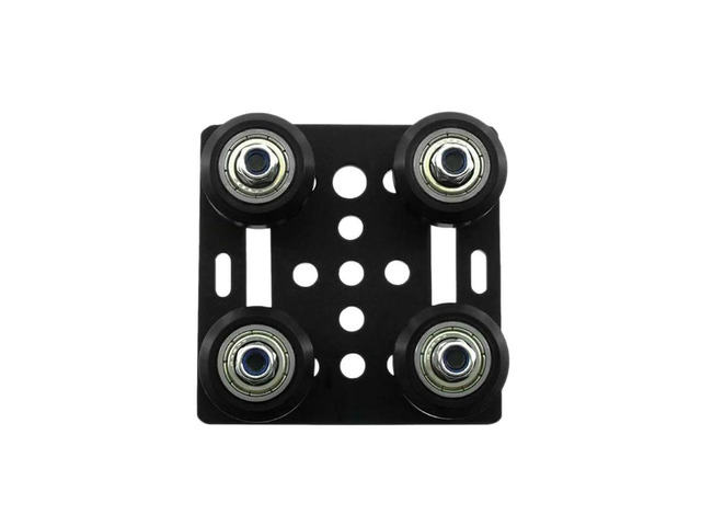 Ruth's sister 3D Printer Aluminum 2020 V-Slot Plate Slide For Profiles V-Slot Five Roulette