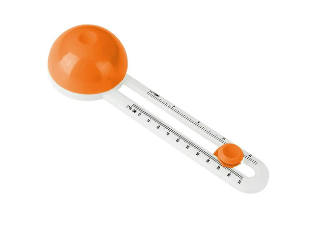 Ruth's sister Circular Paper Cutter Paper Trimmer Scrapbooking Tool Rotary Cutter Round Cutting Knife Cards Cutters (Orange)